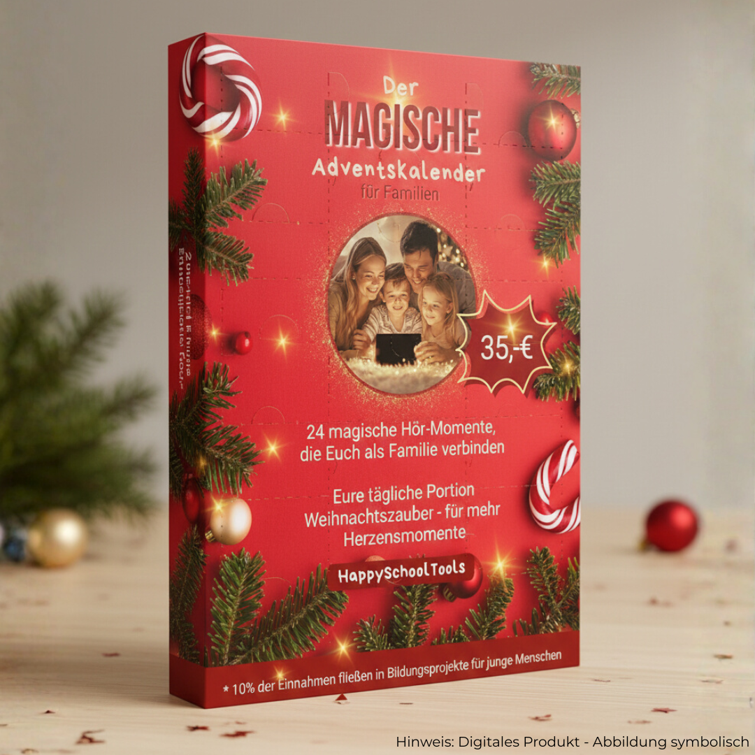 Magischer Adventskalender für FAMILIEN mit Kindern ab 4 Jahren (Digital)